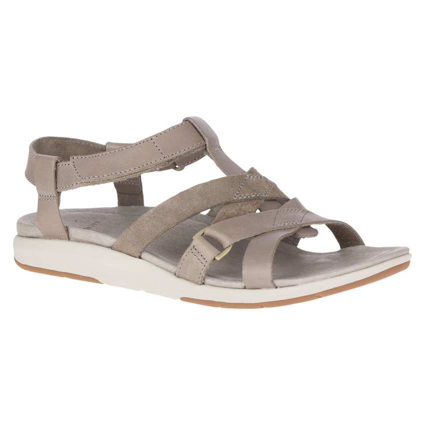 Sandales Merrell Kalari Shaw Strap Marron Clair Femme | P.E.EVPP